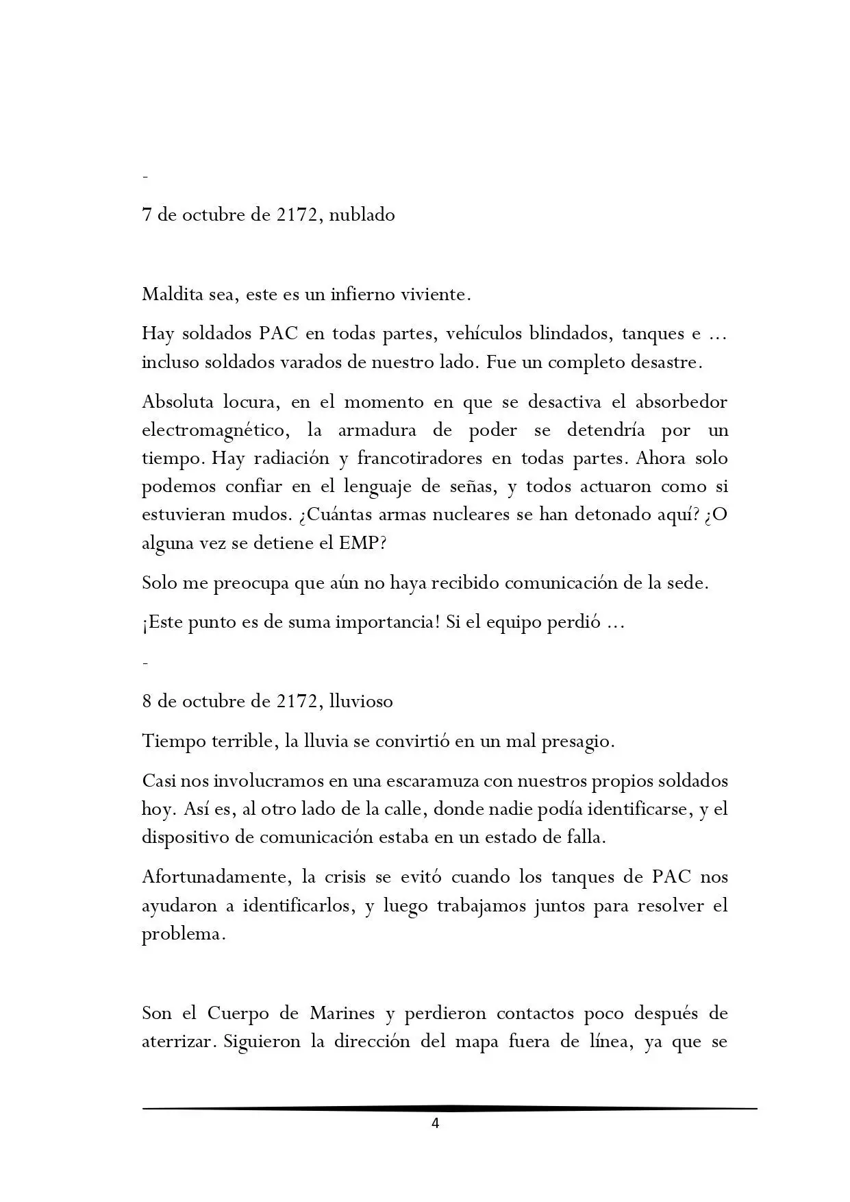 Tengo una Mansion en el mundo Post-apocaliptico (Novela) - Capítulo 94 - Página 4 - LectorTMOo
