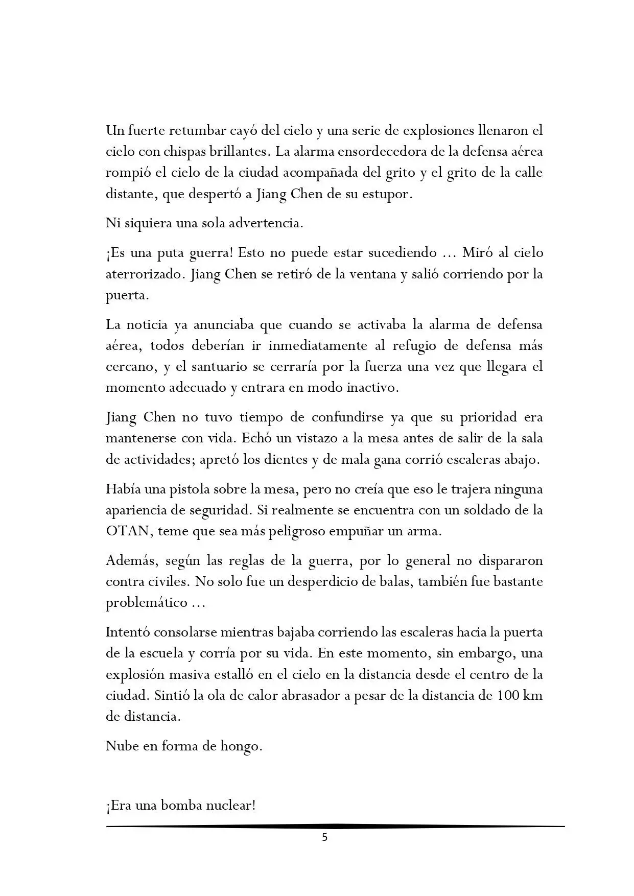 Tengo una Mansion en el mundo Post-apocaliptico (Novela) - Capítulo 95 - Página 5 - LectorTMOo