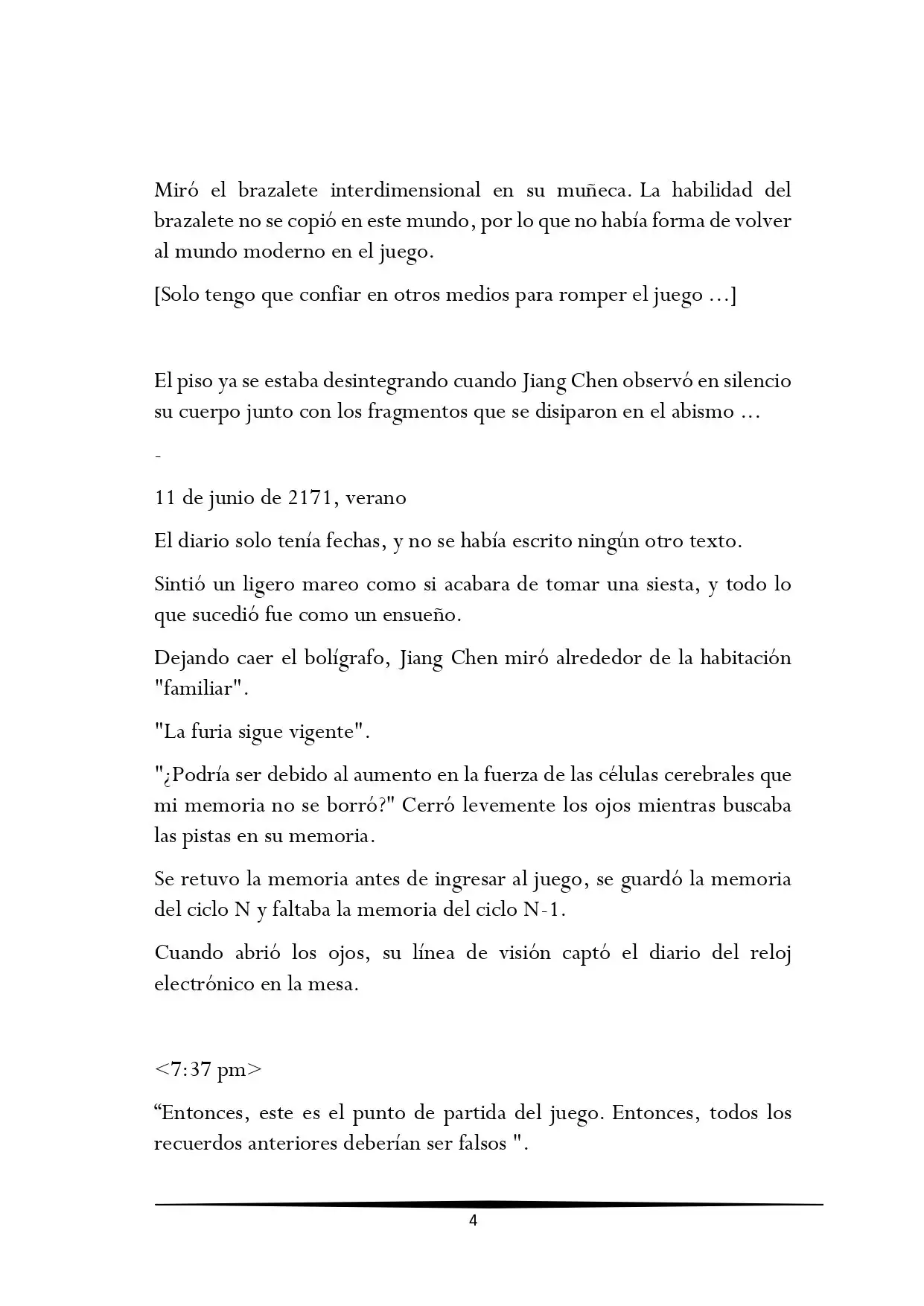 Tengo una Mansion en el mundo Post-apocaliptico (Novela) - Capítulo 96 - Página 4 - LectorTMOo