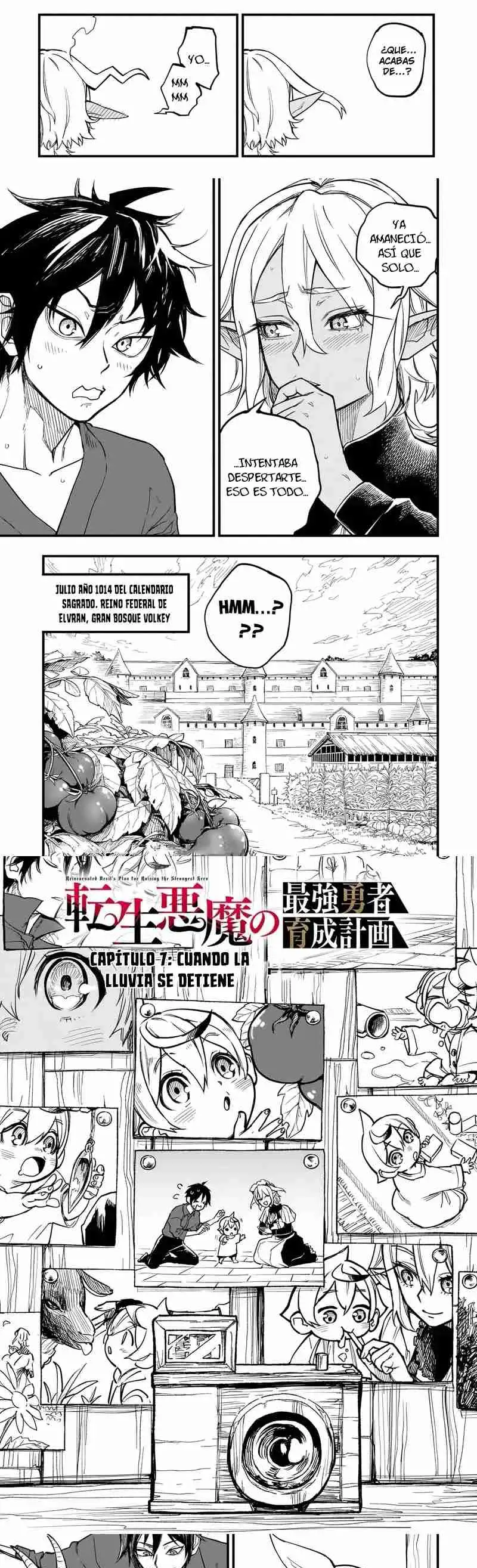 Tensei Akuma no Saikyou Yuusha Ikusei Keikaku - Capítulo 7 - Página 4 - LectorTMOo