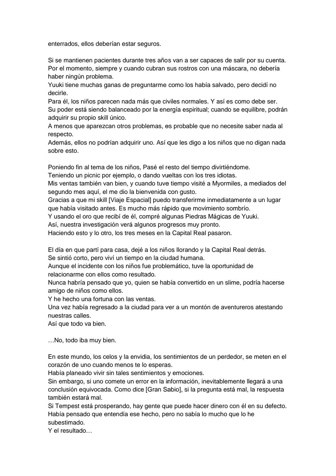 Tensei Shitara Slime Datta Ken NovelaWEB - Capítulo 64 - Página 8 - LectorTMOo