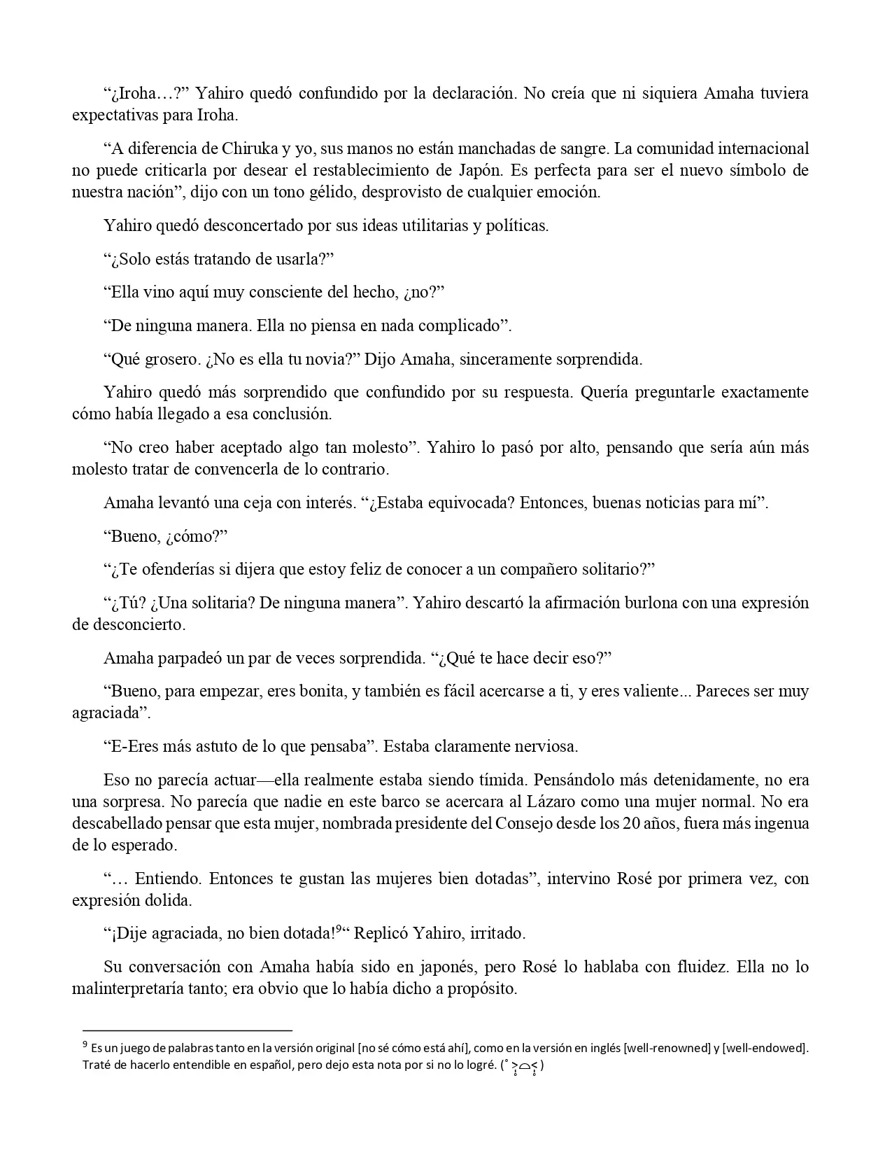 The Hollow Regalia (Novela) - Capítulo 2.4 - Página 9 - LectorTMOo