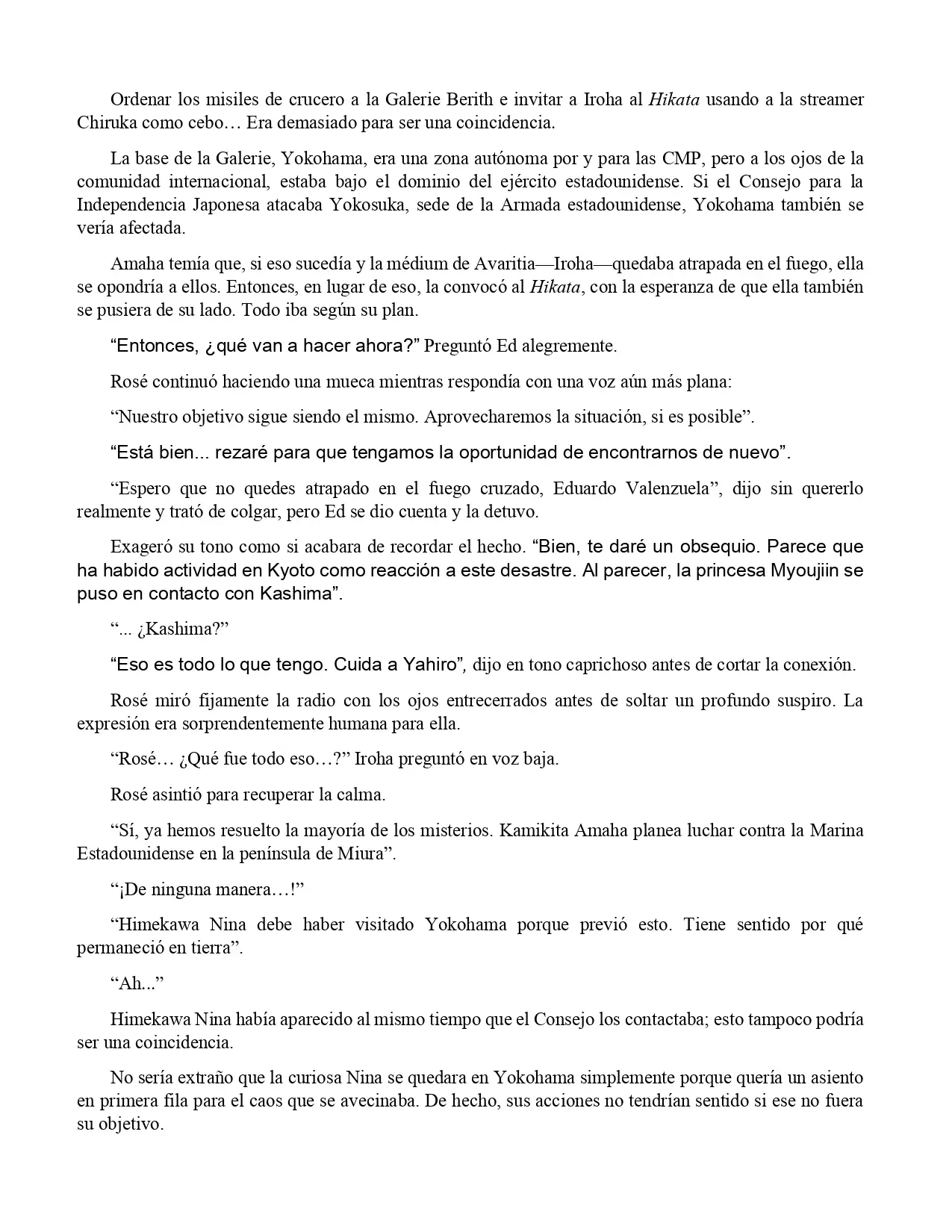 The Hollow Regalia (Novela) - Capítulo 2.4 - Página 22 - LectorTMOo