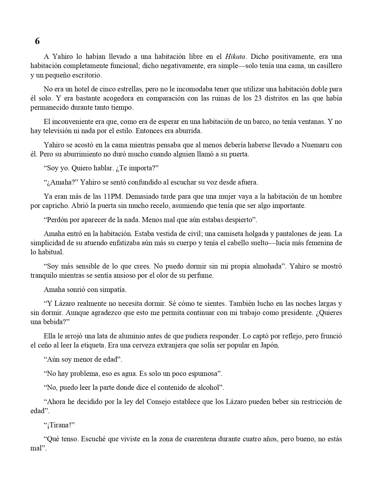 The Hollow Regalia (Novela) - Capítulo 2.4 - Página 24 - LectorTMOo