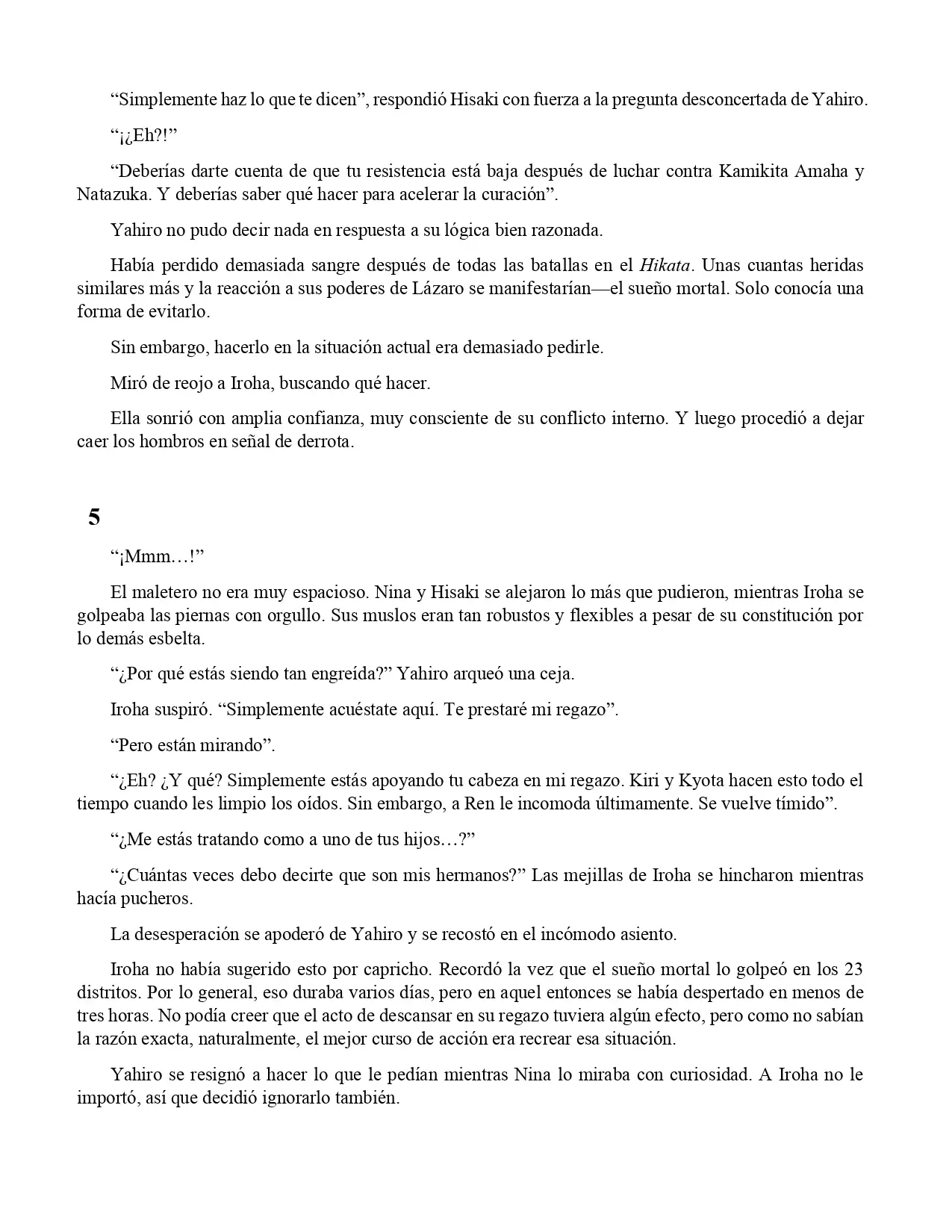 The Hollow Regalia (Novela) - Capítulo 2.6 - Página 18 - LectorTMOo