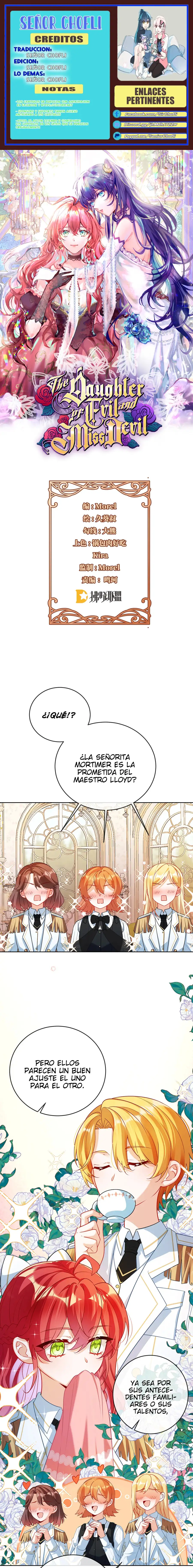 The Daughter of Evil and Miss Devil - Capítulo 7 - Página 1 - LectorTMOo