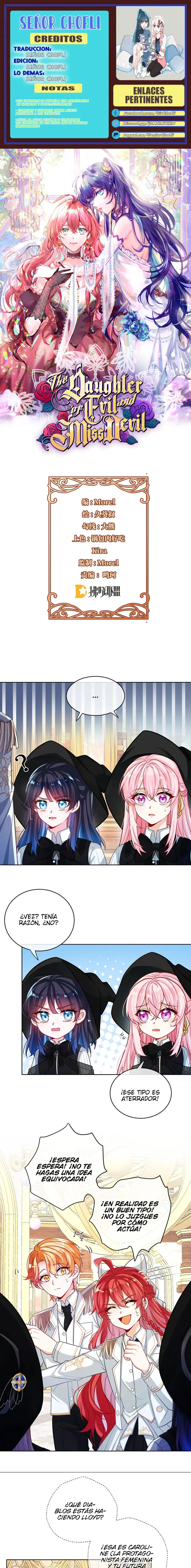 The Daughter of Evil and Miss Devil - Capítulo 8 - Página 1 - LectorTMOo