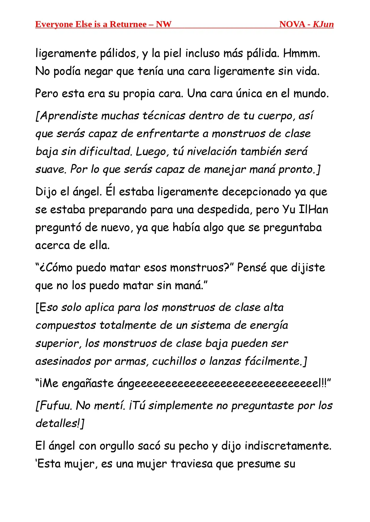 Todos los Demas son Retornados - NW (Novela) - Capítulo 1 - Página 13 - LectorTMOo