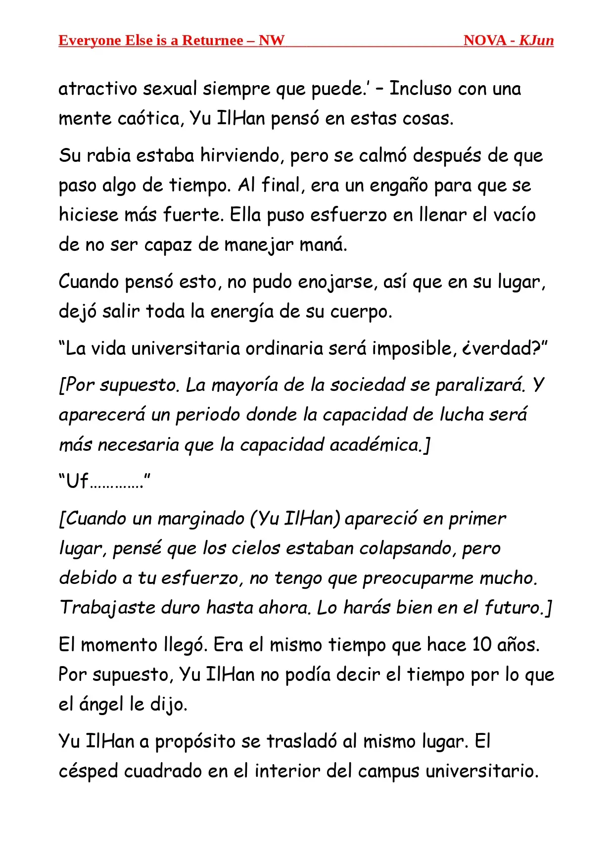 Todos los Demas son Retornados - NW (Novela) - Capítulo 1 - Página 14 - LectorTMOo