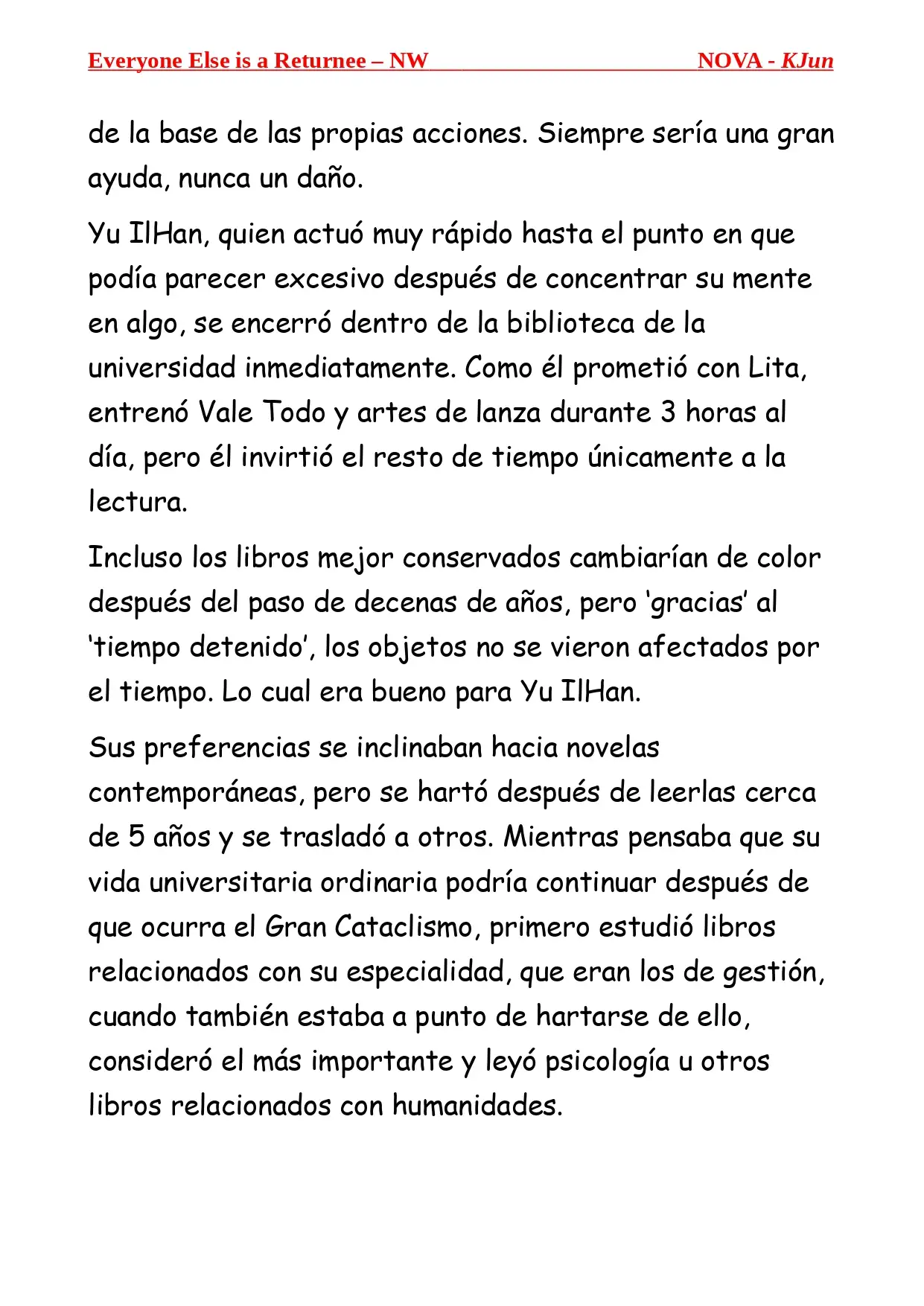 Todos los Demas son Retornados - NW (Novela) - Capítulo 2 - Página 5 - LectorTMOo