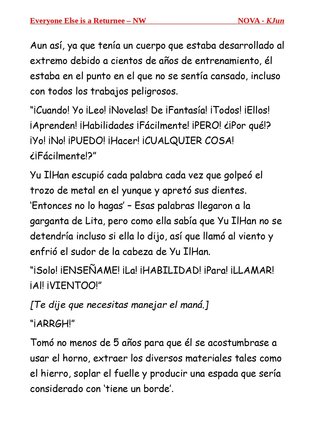 Todos los Demas son Retornados - NW (Novela) - Capítulo 3 - Página 6 - LectorTMOo