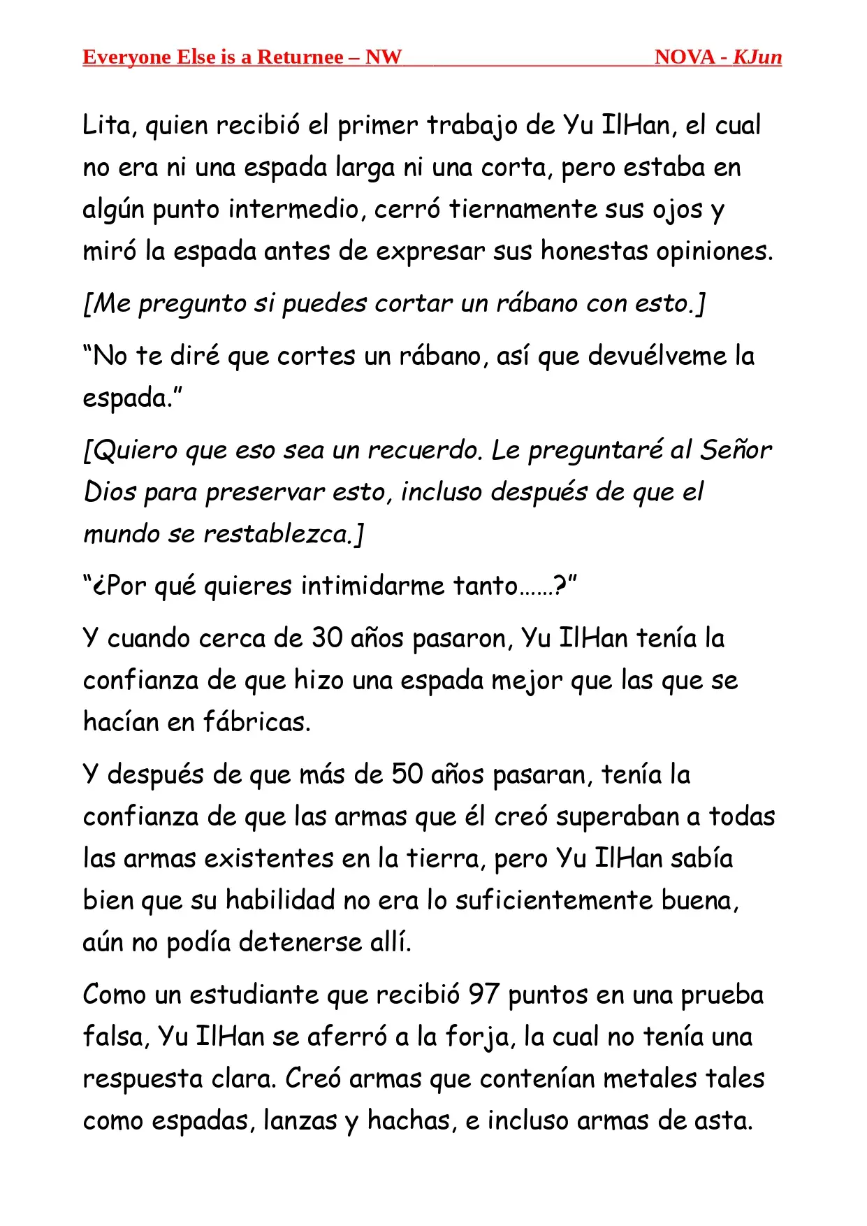 Todos los Demas son Retornados - NW (Novela) - Capítulo 3 - Página 7 - LectorTMOo