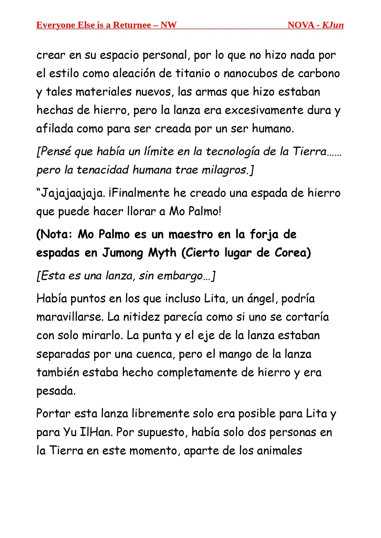 Todos los Demas son Retornados - NW (Novela) - Capítulo 3 - Página 9 - LectorTMOo