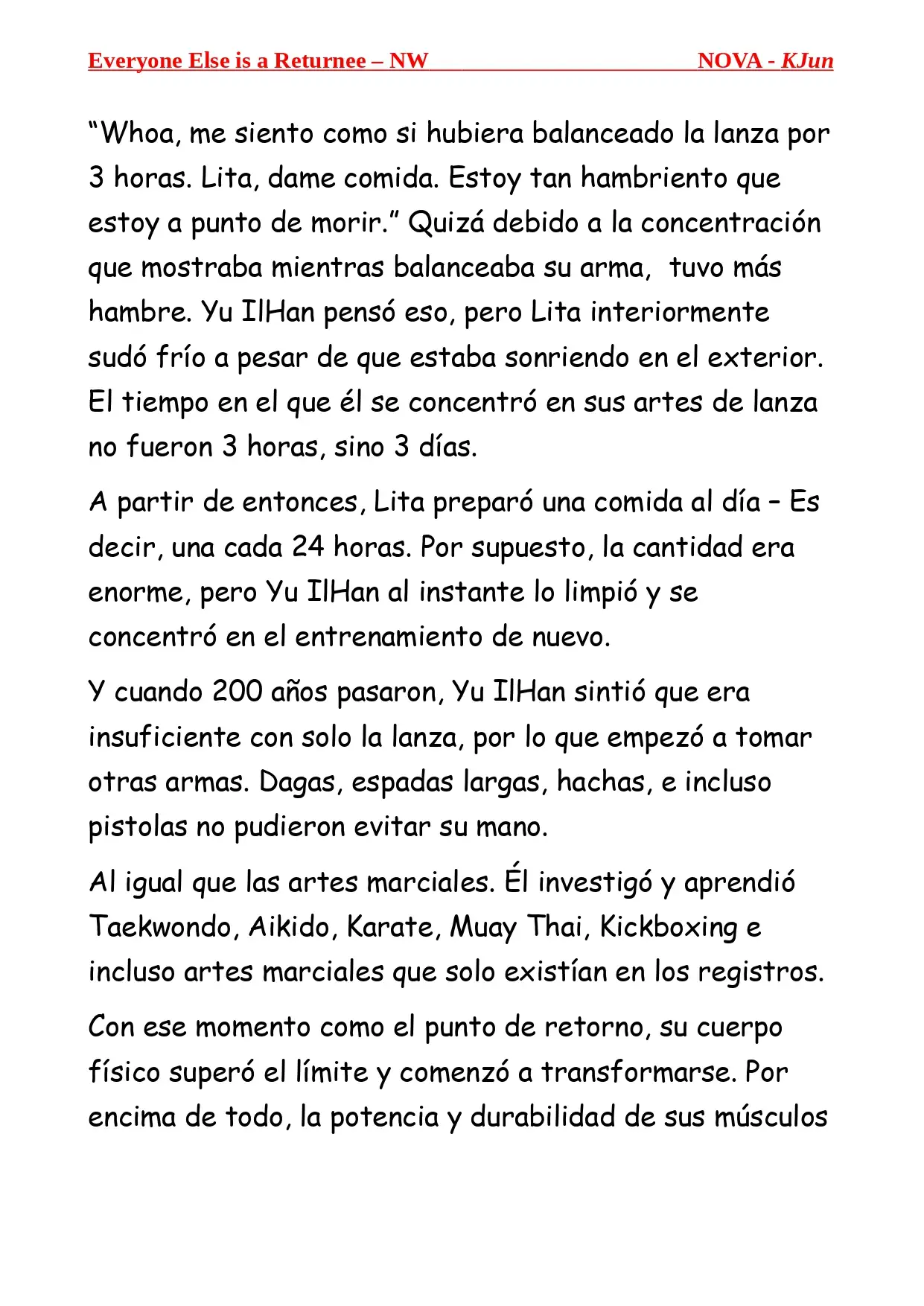 Todos los Demas son Retornados - NW (Novela) - Capítulo 3 - Página 12 - LectorTMOo