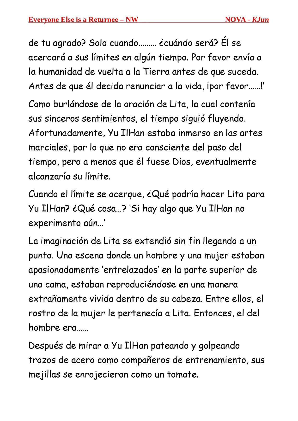 Todos los Demas son Retornados - NW (Novela) - Capítulo 3 - Página 14 - LectorTMOo