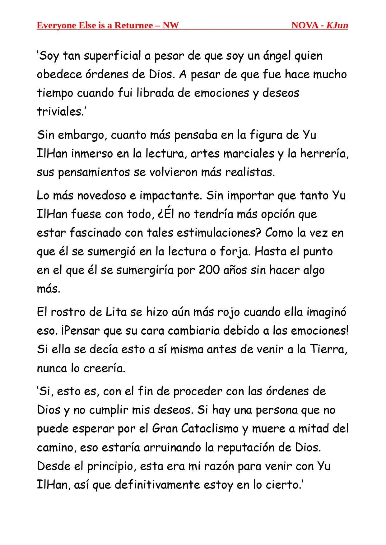 Todos los Demas son Retornados - NW (Novela) - Capítulo 3 - Página 15 - LectorTMOo