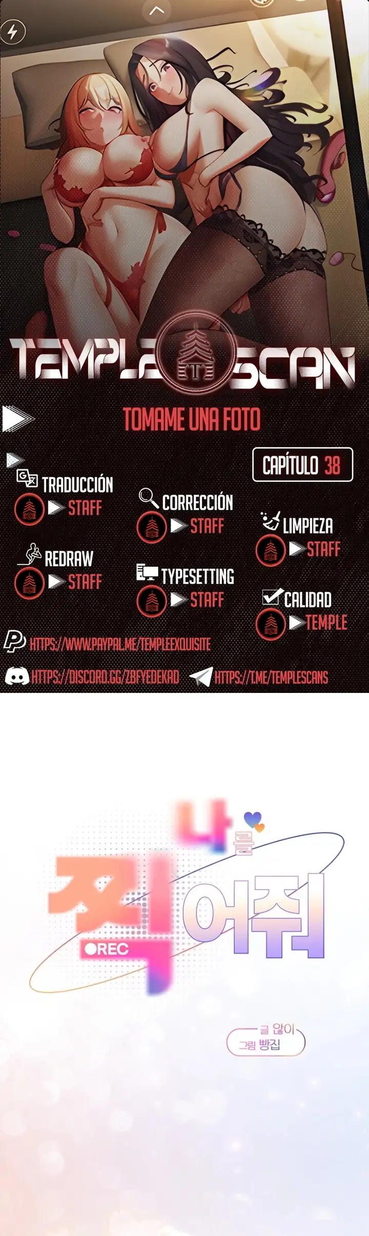 Tomame una foto capítulo 38 página 1