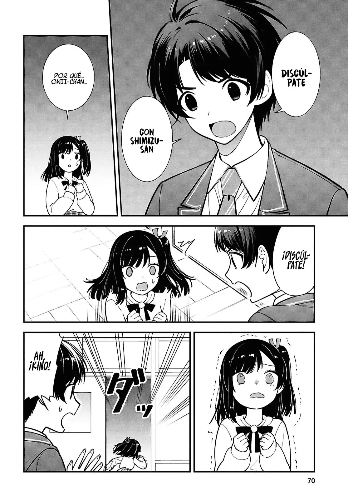 Tonari No Seki No Yankee Shimizu-san Ga Kami Wo Kuroku Somete Kita - Capítulo 15 - Página 10 - LectorTMOo