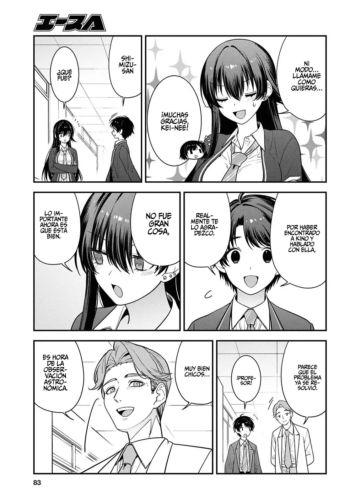 Tonari No Seki No Yankee Shimizu-san Ga Kami Wo Kuroku Somete Kita - Capítulo 15 - Página 22 - LectorTMOo