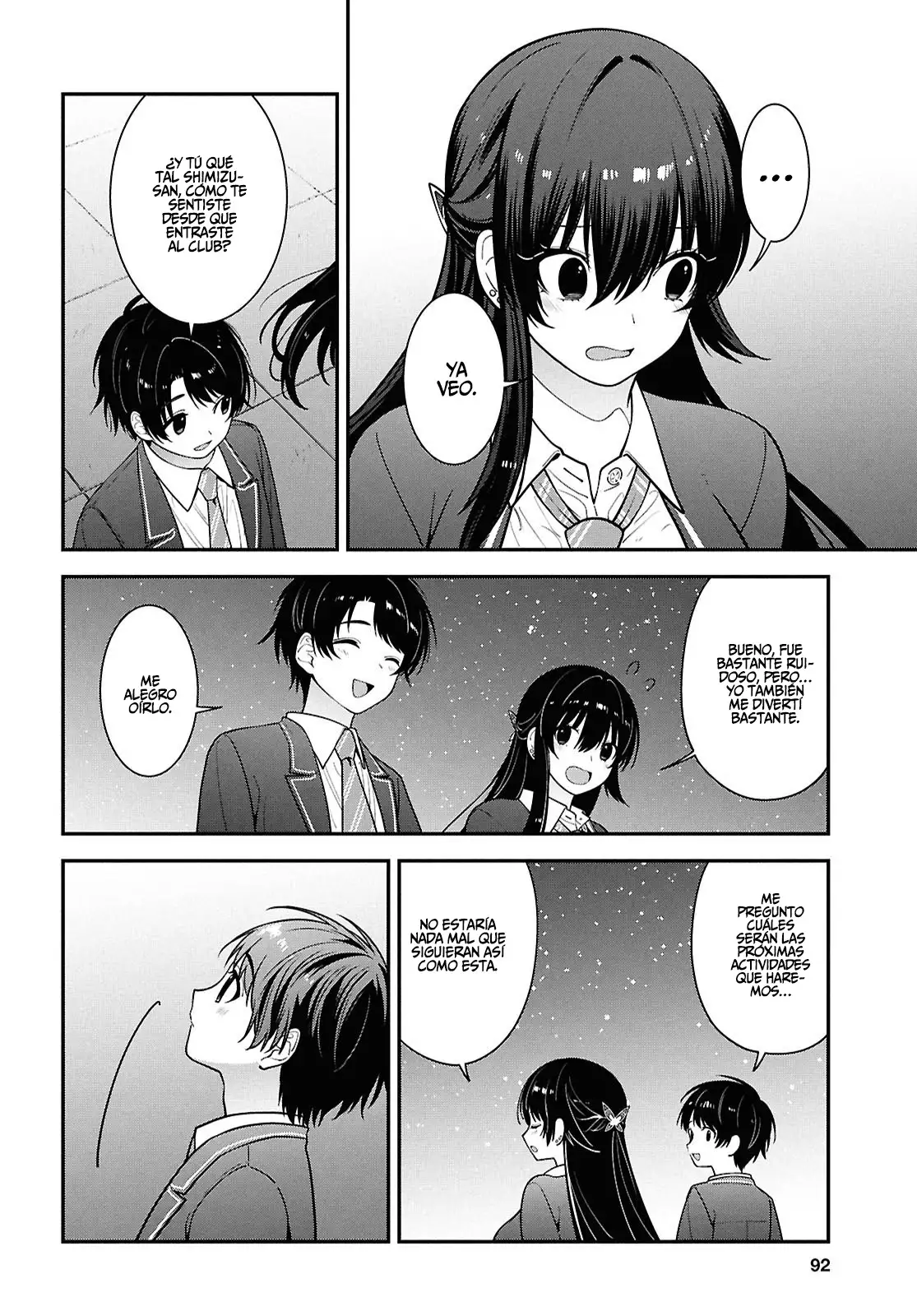 Tonari No Seki No Yankee Shimizu-san Ga Kami Wo Kuroku Somete Kita - Capítulo 15 - Página 31 - LectorTMOo