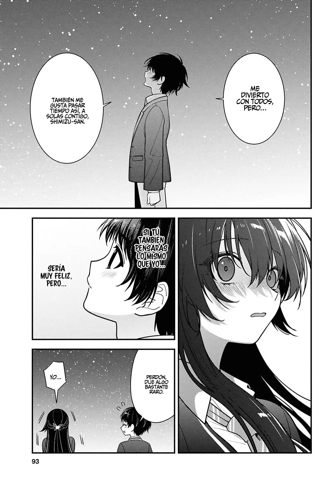 Tonari No Seki No Yankee Shimizu-san Ga Kami Wo Kuroku Somete Kita - Capítulo 15 - Página 32 - LectorTMOo