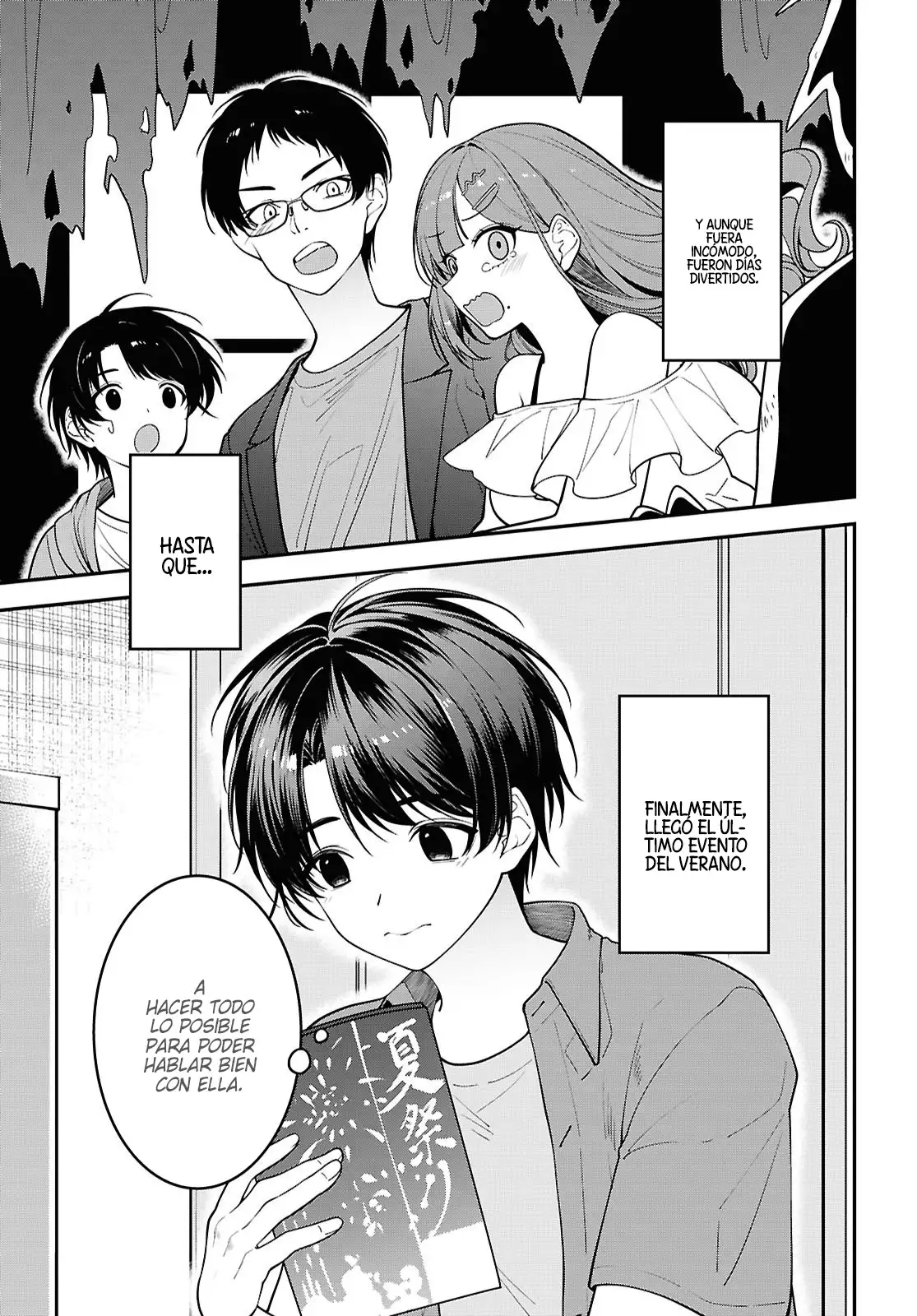 Tonari No Seki No Yankee Shimizu-san Ga Kami Wo Kuroku Somete Kita - Capítulo 16 - Página 5 - LectorTMOo