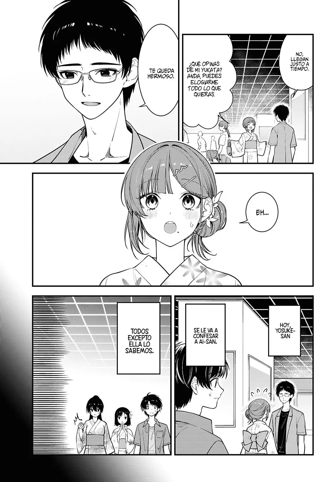Tonari No Seki No Yankee Shimizu-san Ga Kami Wo Kuroku Somete Kita - Capítulo 16 - Página 9 - LectorTMOo