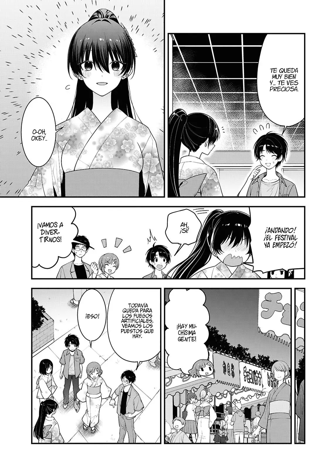 Tonari No Seki No Yankee Shimizu-san Ga Kami Wo Kuroku Somete Kita - Capítulo 16 - Página 15 - LectorTMOo
