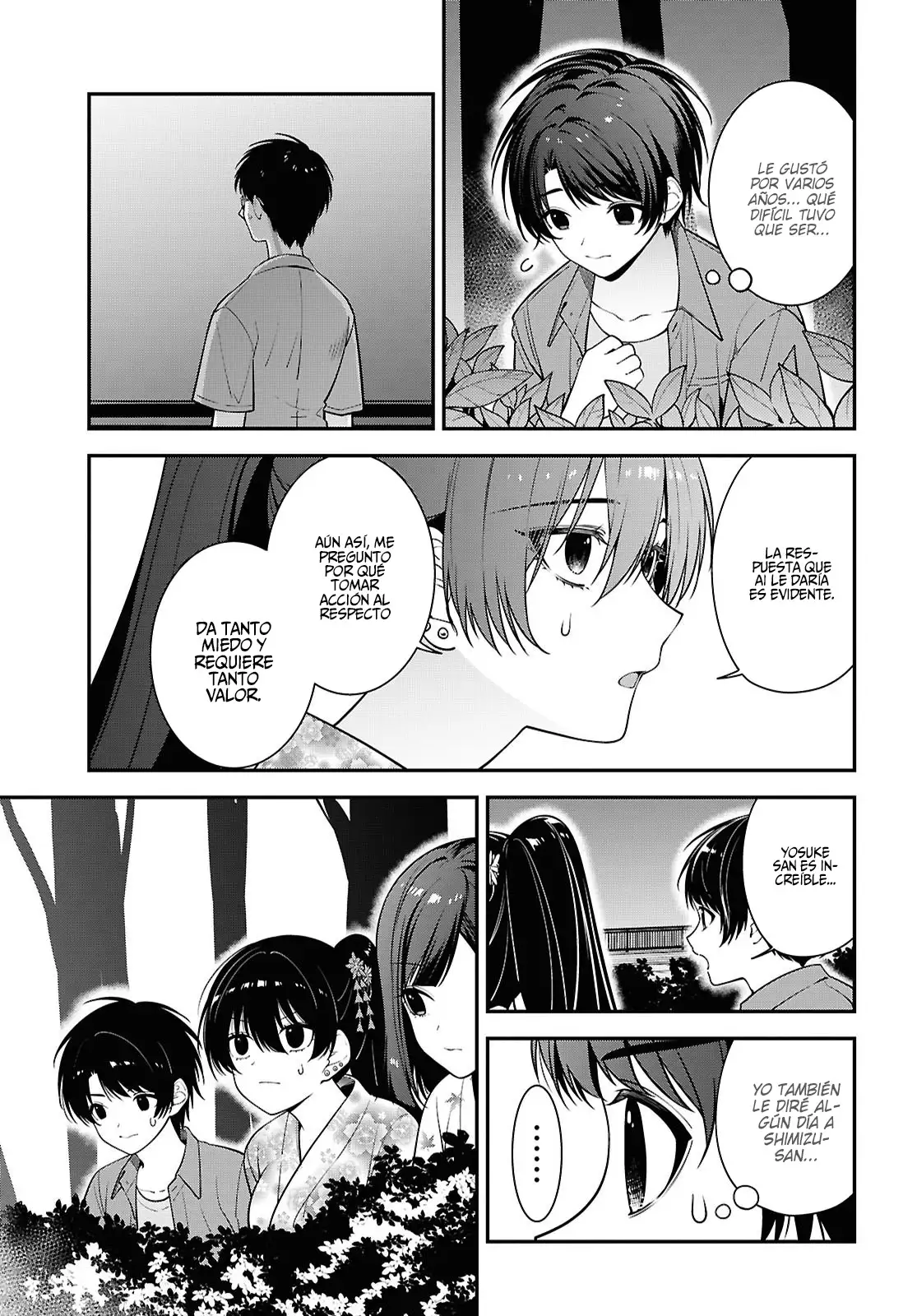 Tonari No Seki No Yankee Shimizu-san Ga Kami Wo Kuroku Somete Kita - Capítulo 16 - Página 23 - LectorTMOo