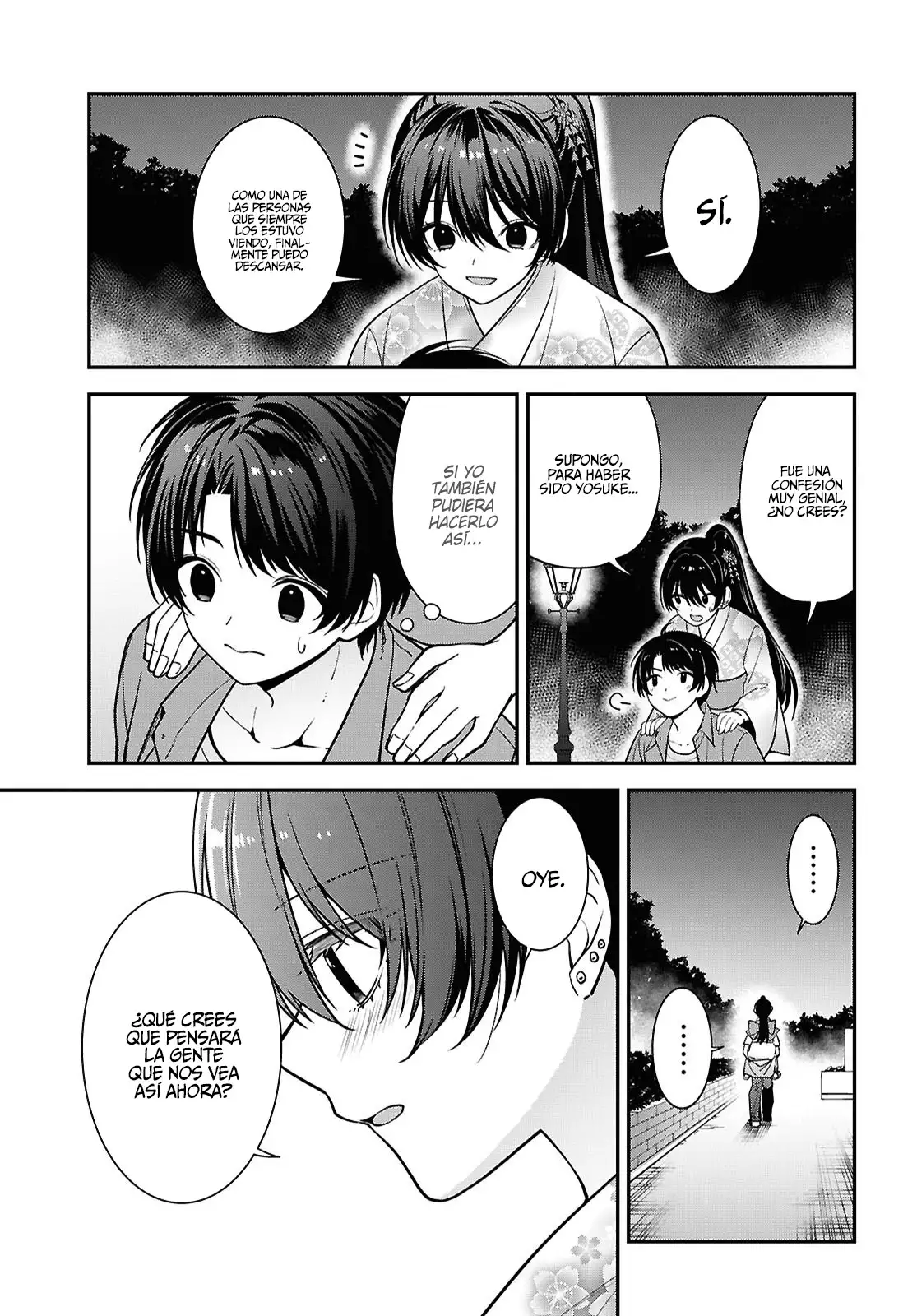 Tonari No Seki No Yankee Shimizu-san Ga Kami Wo Kuroku Somete Kita - Capítulo 16 - Página 37 - LectorTMOo