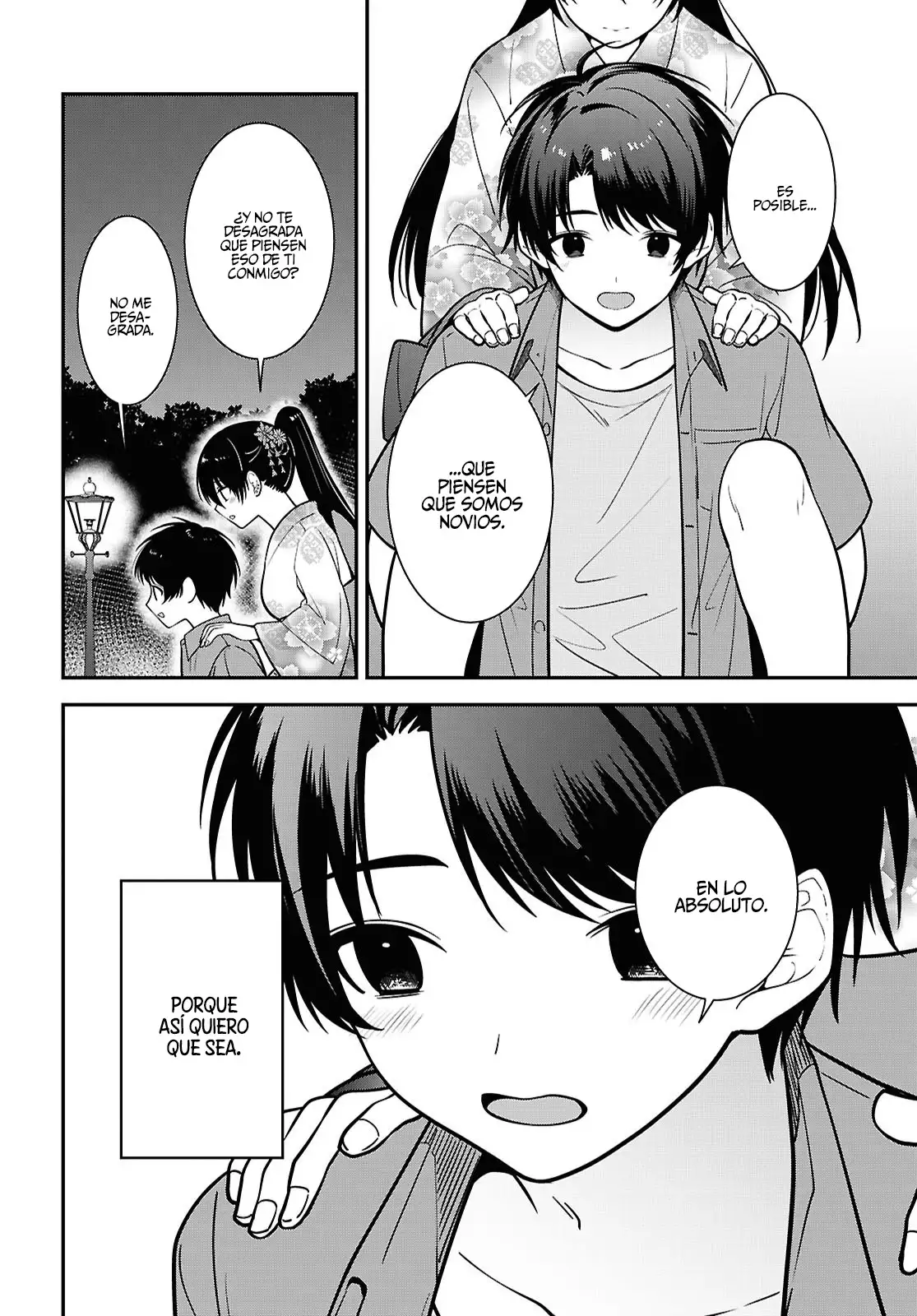 Tonari No Seki No Yankee Shimizu-san Ga Kami Wo Kuroku Somete Kita - Capítulo 16 - Página 38 - LectorTMOo