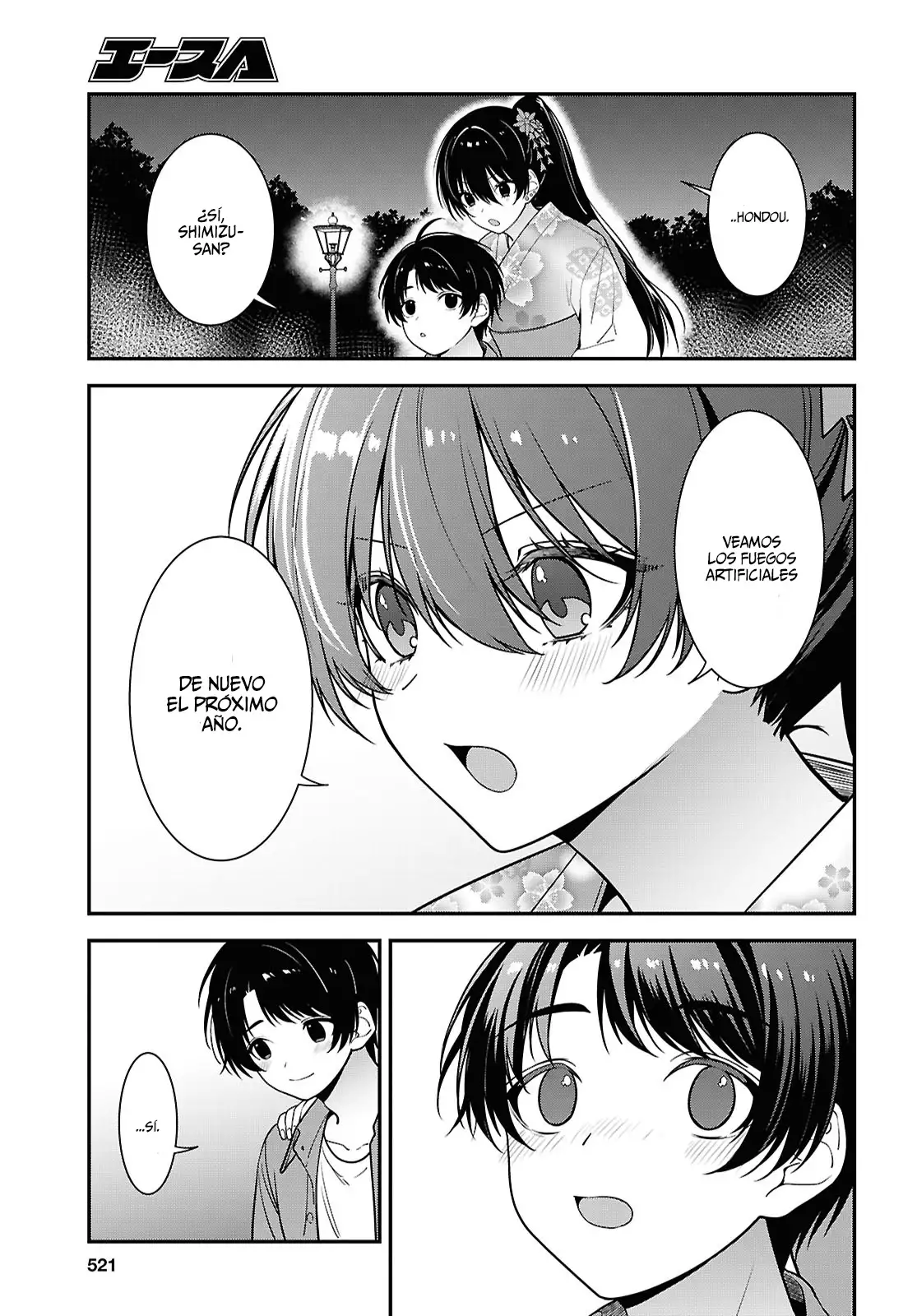 Tonari No Seki No Yankee Shimizu-san Ga Kami Wo Kuroku Somete Kita - Capítulo 16 - Página 41 - LectorTMOo