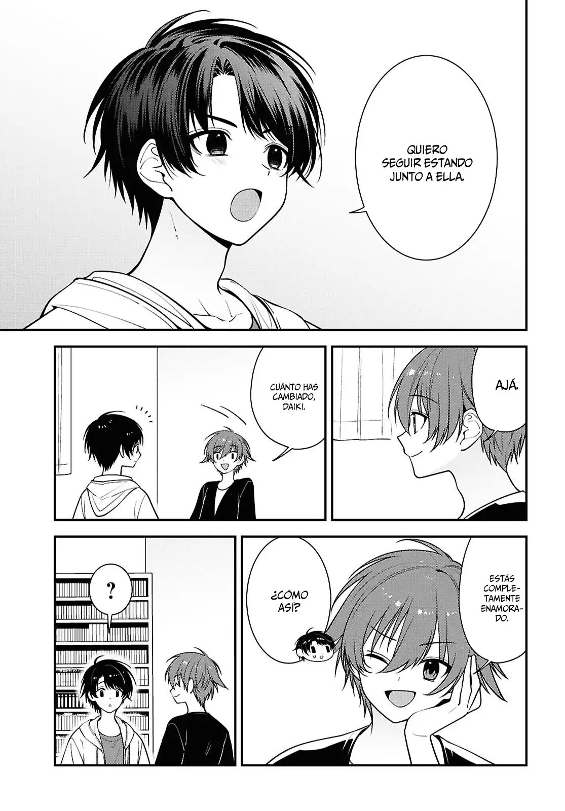 Tonari No Seki No Yankee Shimizu-san Ga Kami Wo Kuroku Somete Kita - Capítulo 17 - Página 5 - LectorTMOo