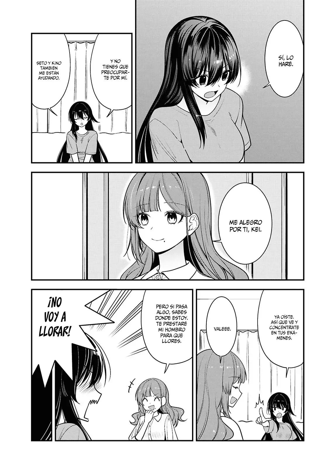 Tonari No Seki No Yankee Shimizu-san Ga Kami Wo Kuroku Somete Kita - Capítulo 17 - Página 9 - LectorTMOo