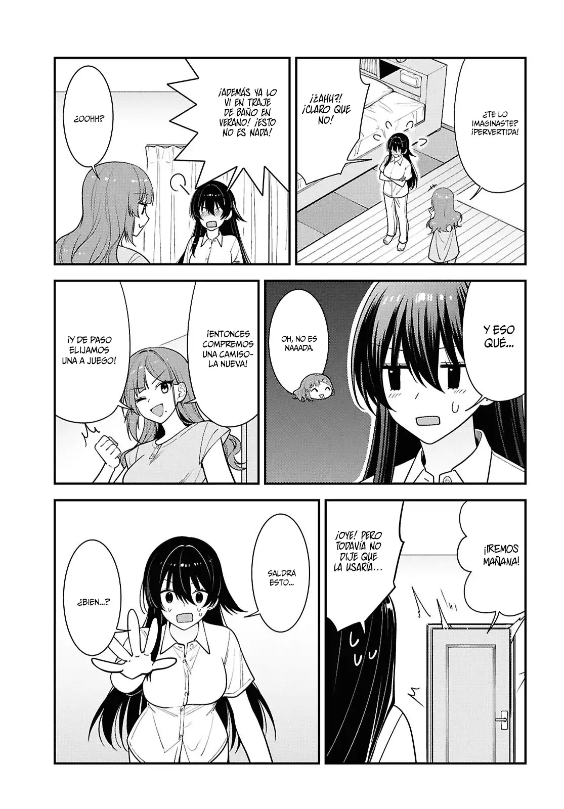 Tonari No Seki No Yankee Shimizu-san Ga Kami Wo Kuroku Somete Kita - Capítulo 17 - Página 21 - LectorTMOo