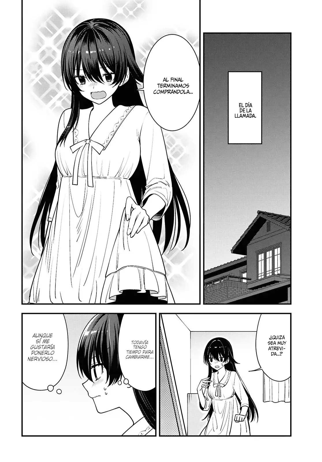 Tonari No Seki No Yankee Shimizu-san Ga Kami Wo Kuroku Somete Kita - Capítulo 17 - Página 22 - LectorTMOo