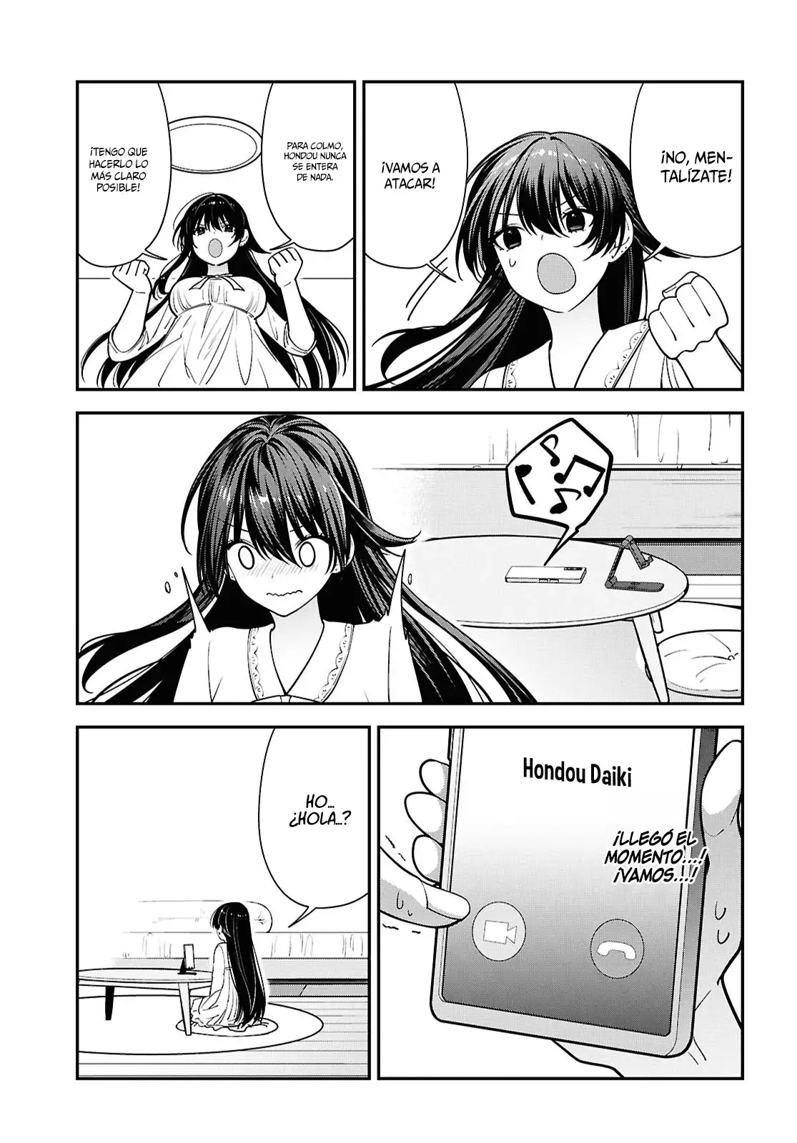 Tonari No Seki No Yankee Shimizu-san Ga Kami Wo Kuroku Somete Kita - Capítulo 17 - Página 23 - LectorTMOo