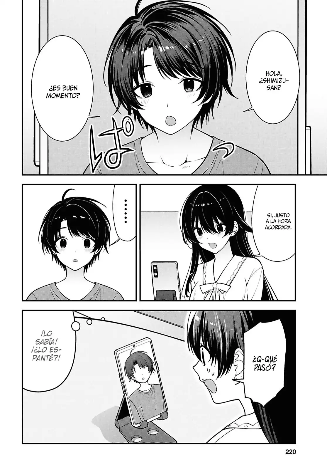 Tonari No Seki No Yankee Shimizu-san Ga Kami Wo Kuroku Somete Kita - Capítulo 17 - Página 24 - LectorTMOo