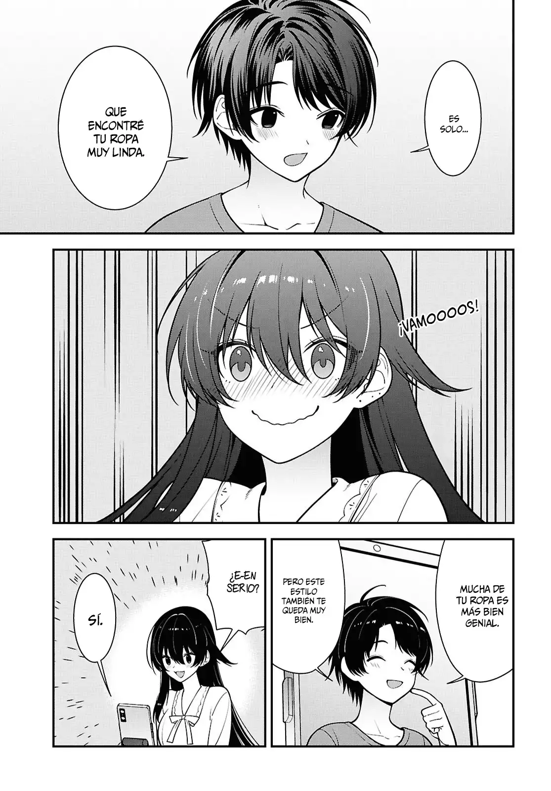 Tonari No Seki No Yankee Shimizu-san Ga Kami Wo Kuroku Somete Kita - Capítulo 17 - Página 25 - LectorTMOo