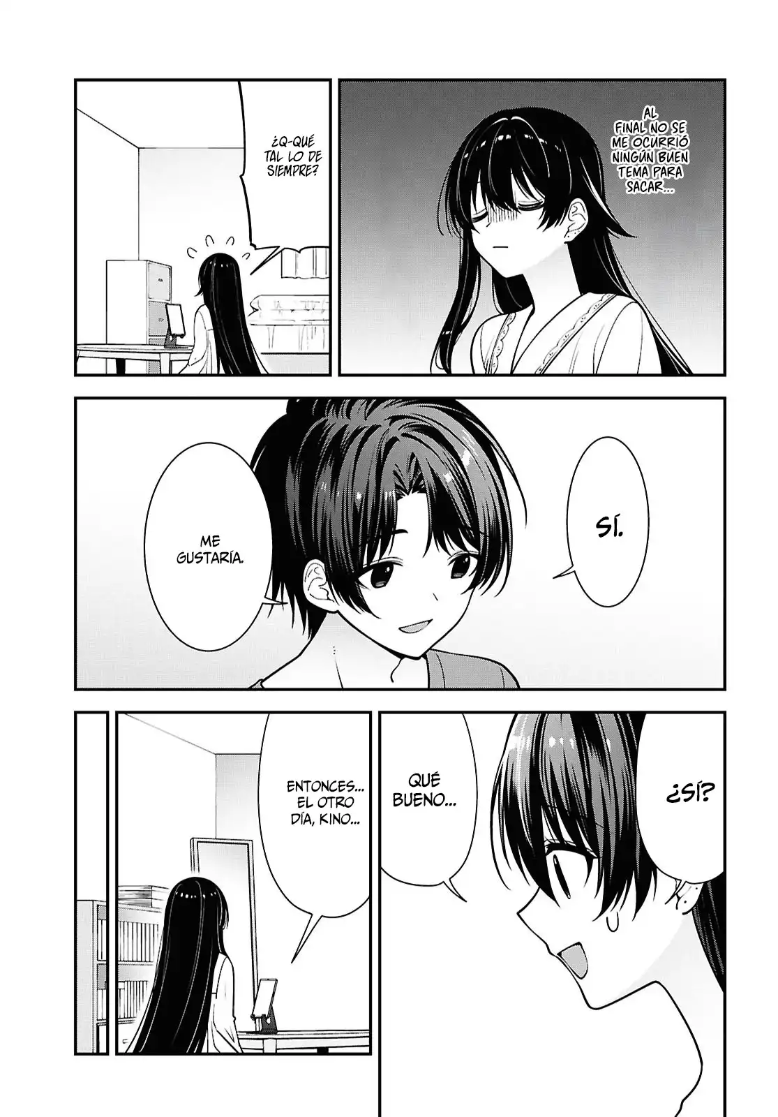 Tonari No Seki No Yankee Shimizu-san Ga Kami Wo Kuroku Somete Kita - Capítulo 17 - Página 27 - LectorTMOo