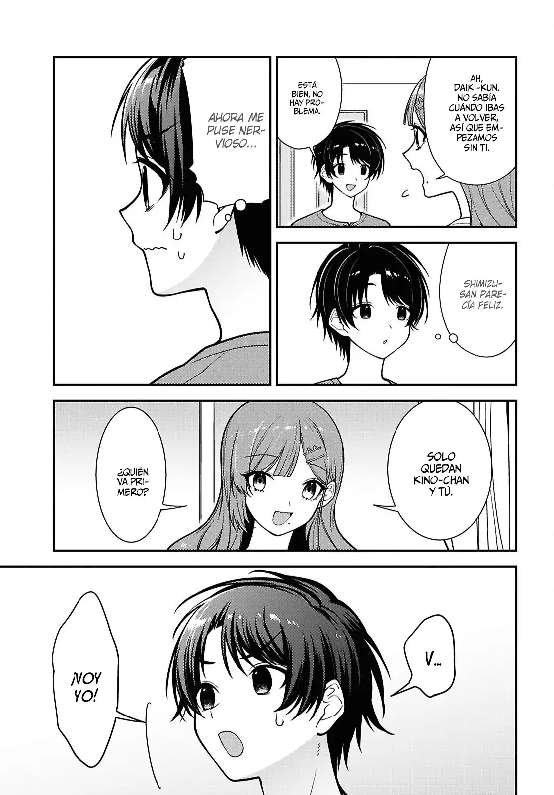 Tonari No Seki No Yankee Shimizu-san Ga Kami Wo Kuroku Somete Kita - Capítulo 18 - Página 20 - LectorTMOo