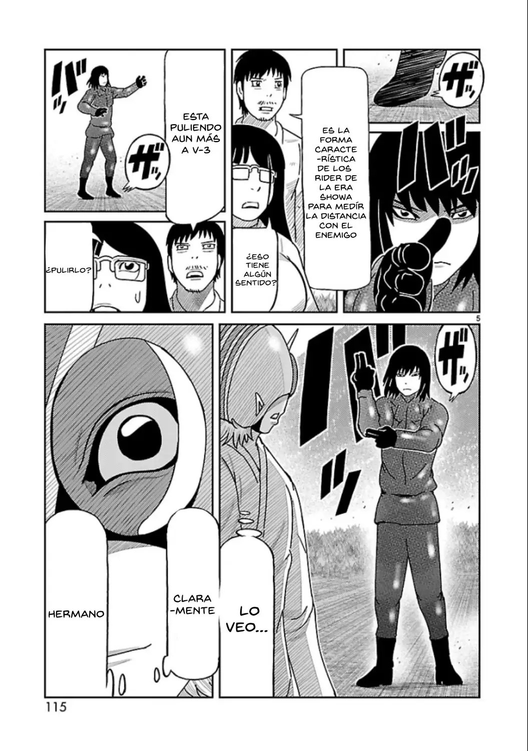 Toujima Tanzaburou wa Kamen Rider ni Naritai - Capítulo 15 - Página 4 - LectorTMOo