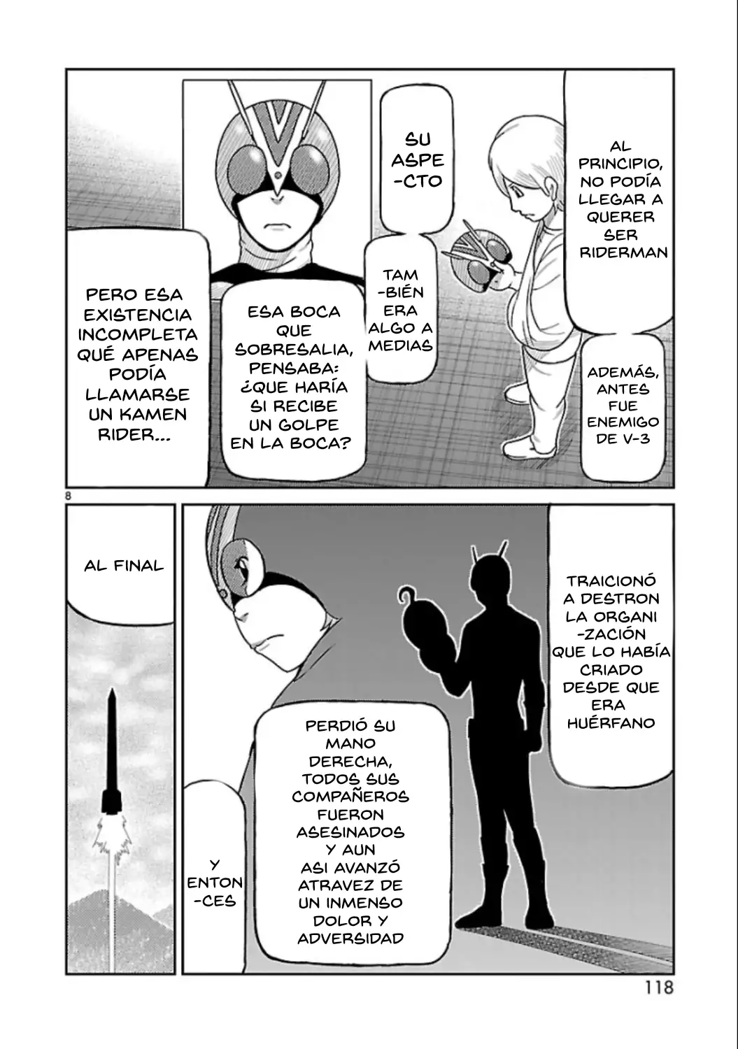 Toujima Tanzaburou wa Kamen Rider ni Naritai - Capítulo 15 - Página 6 - LectorTMOo