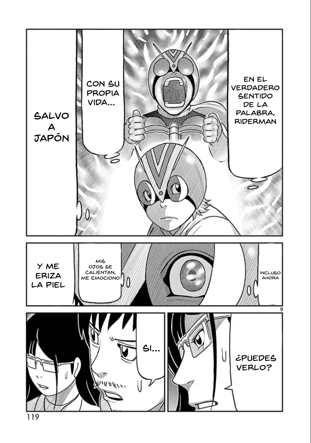 Toujima Tanzaburou wa Kamen Rider ni Naritai - Capítulo 15 - Página 7 - LectorTMOo