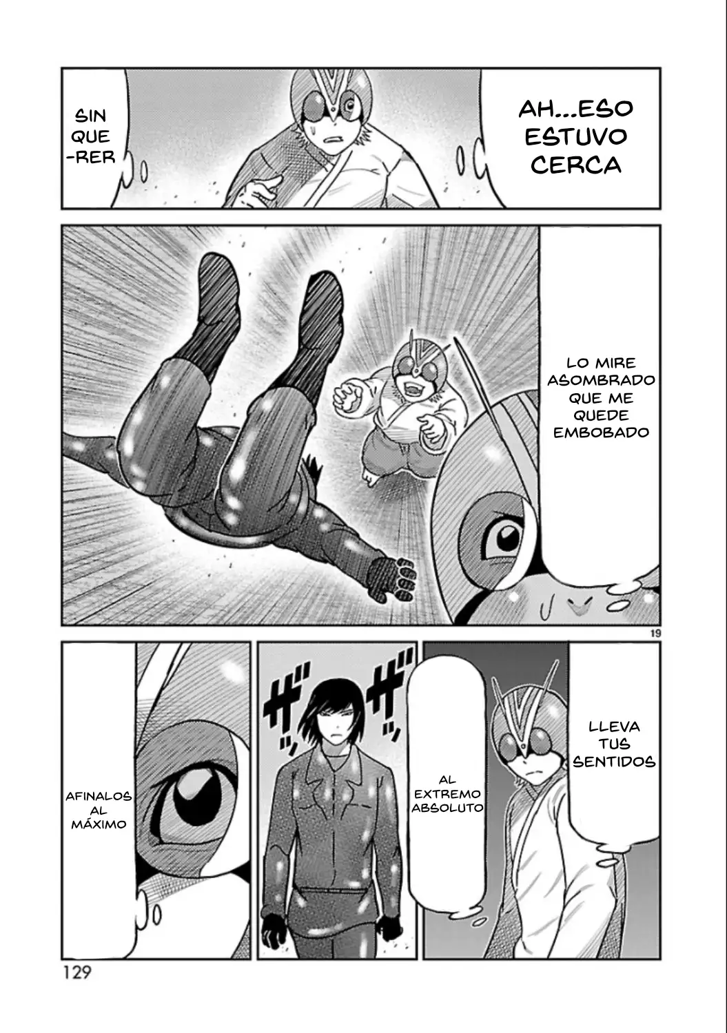 Toujima Tanzaburou wa Kamen Rider ni Naritai - Capítulo 15 - Página 13 - LectorTMOo