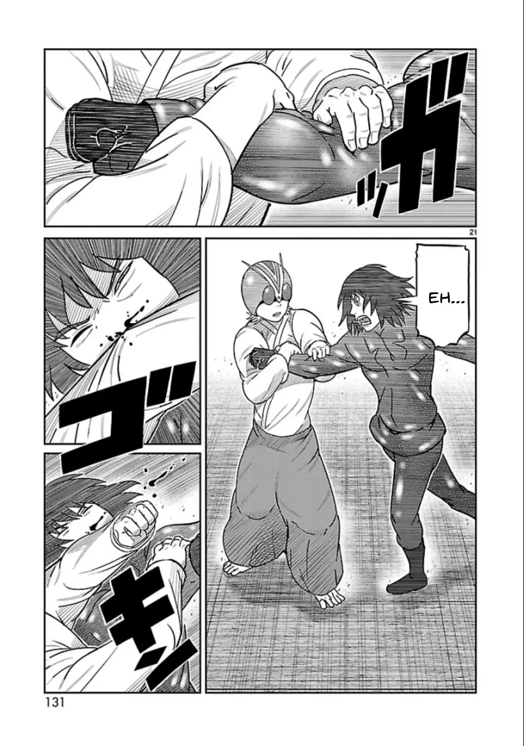 Toujima Tanzaburou wa Kamen Rider ni Naritai - Capítulo 15 - Página 15 - LectorTMOo