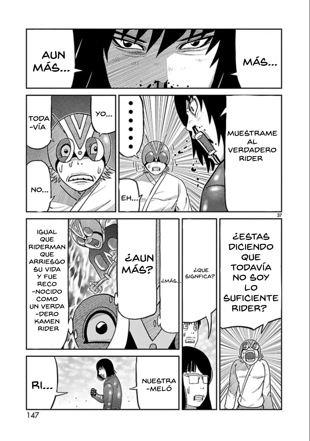 Toujima Tanzaburou wa Kamen Rider ni Naritai - Capítulo 15 - Página 29 - LectorTMOo
