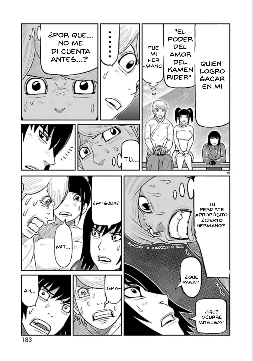 Toujima Tanzaburou wa Kamen Rider ni Naritai - Capítulo 16 - Página 13 - LectorTMOo