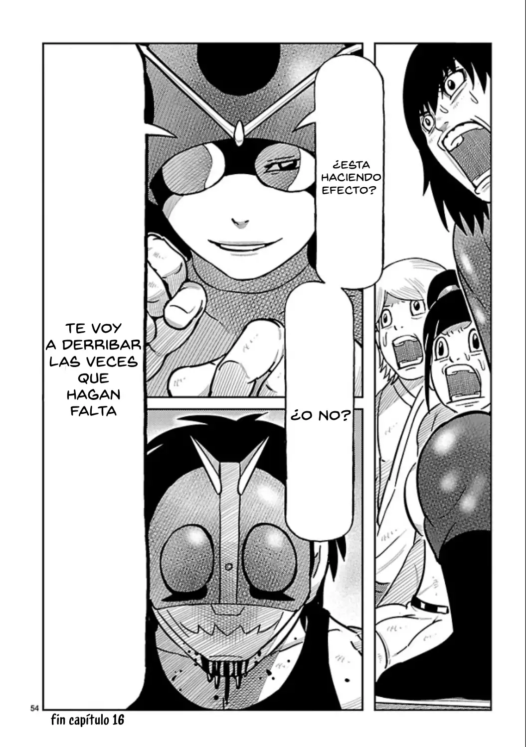Toujima Tanzaburou wa Kamen Rider ni Naritai - Capítulo 16 - Página 36 - LectorTMOo