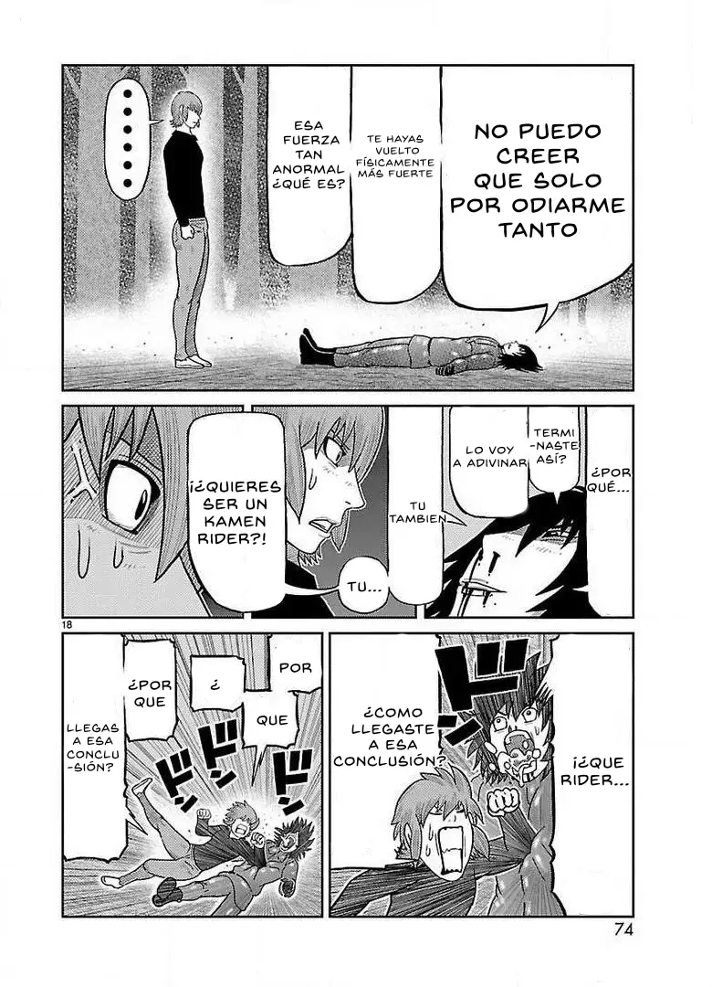 Toujima Tanzaburou wa Kamen Rider ni Naritai - Capítulo 22 - Página 13 - LectorTMOo